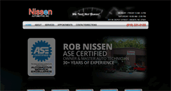 Desktop Screenshot of nissenautomotive.com